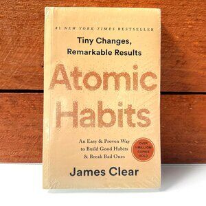 Atomic Habits by James Clear (Paperback) Build Good Habits Break Bad Ones